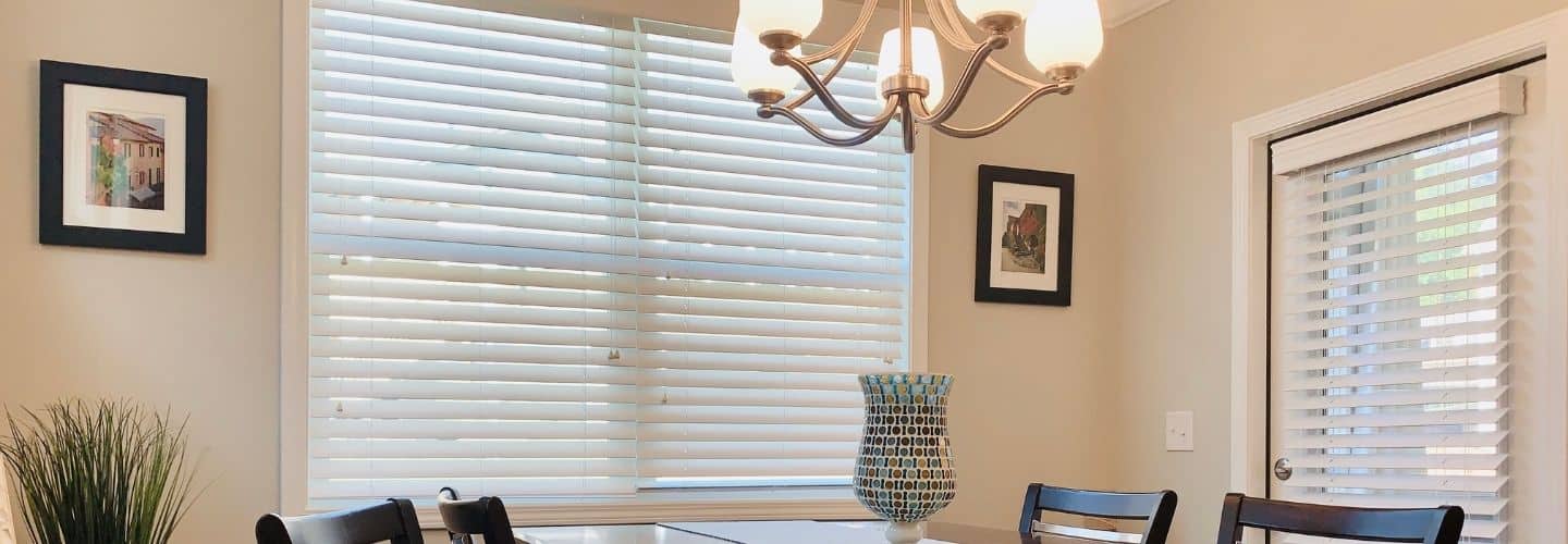 Faux Wood window blinds